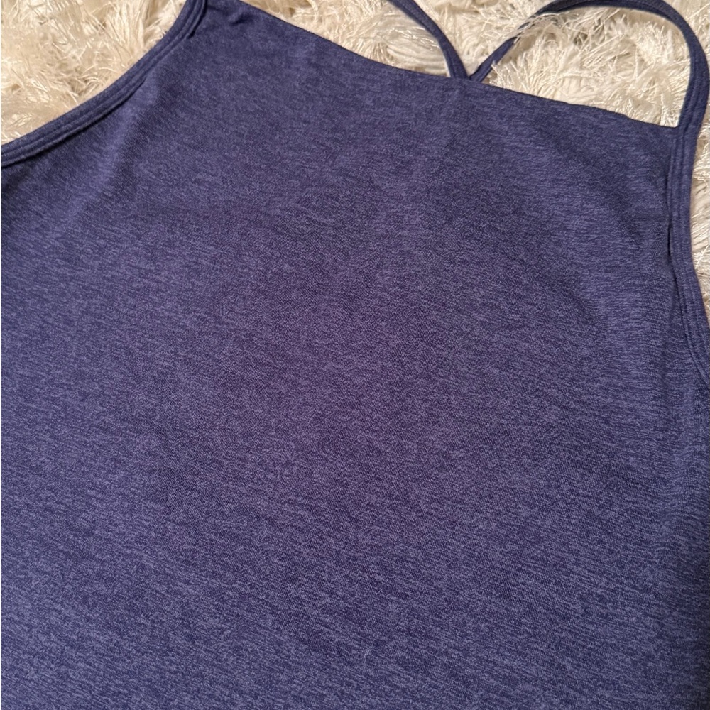 BOGO ๐๏ธ P'tula Bare High Neck Tank Top Blueberry - Picture 3 of 6